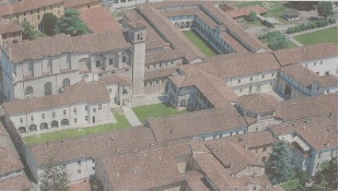 Visione d'insieme del grande complesso di Santa Giulia.